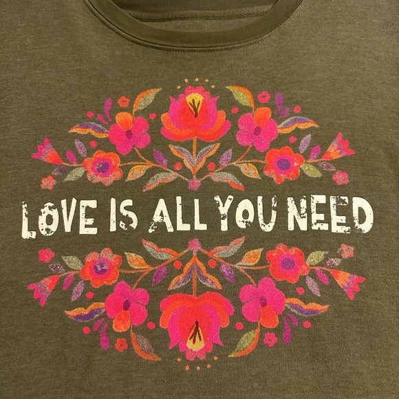 NATURAL LIFE Green Sweatshirt with Pockets - Picture 4 of 9